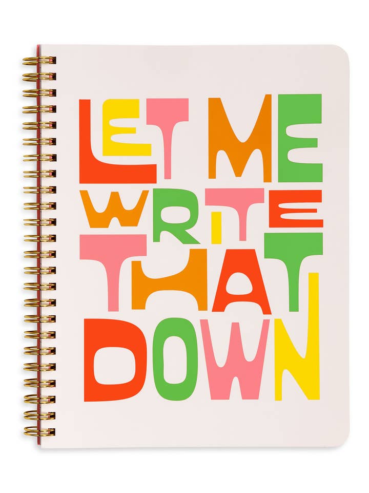 Mini Notebook, Let Me Write That Down for wholesale by Ban.do