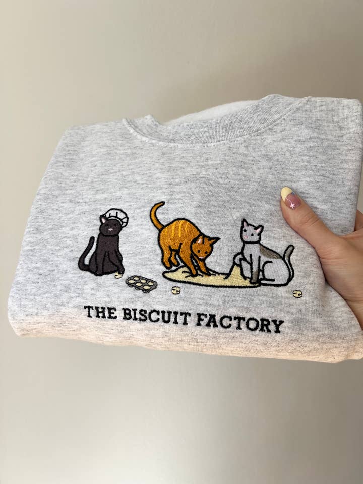 Felpa Cat Biscuit per la vendita all'ingrosso da parte di City Threads