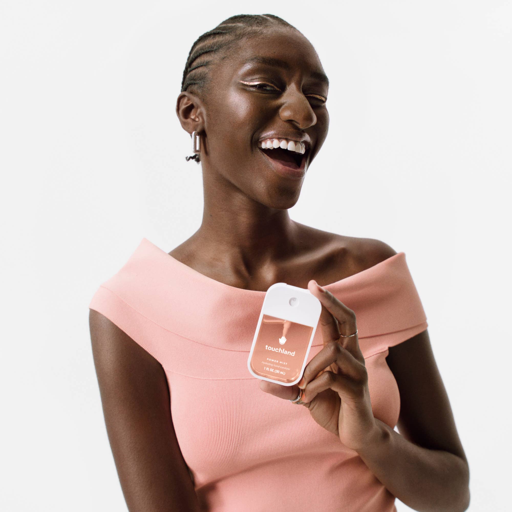 Touchland - Wholesale Hand Sanitizer - Velvet Peach Power Mist Hydrating Hand Sanitizer3