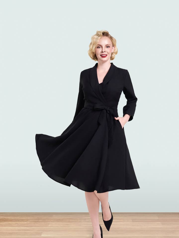 Vivi Dress Long sleeve for wholesale by Lindy Bop / Econotrom S.L.