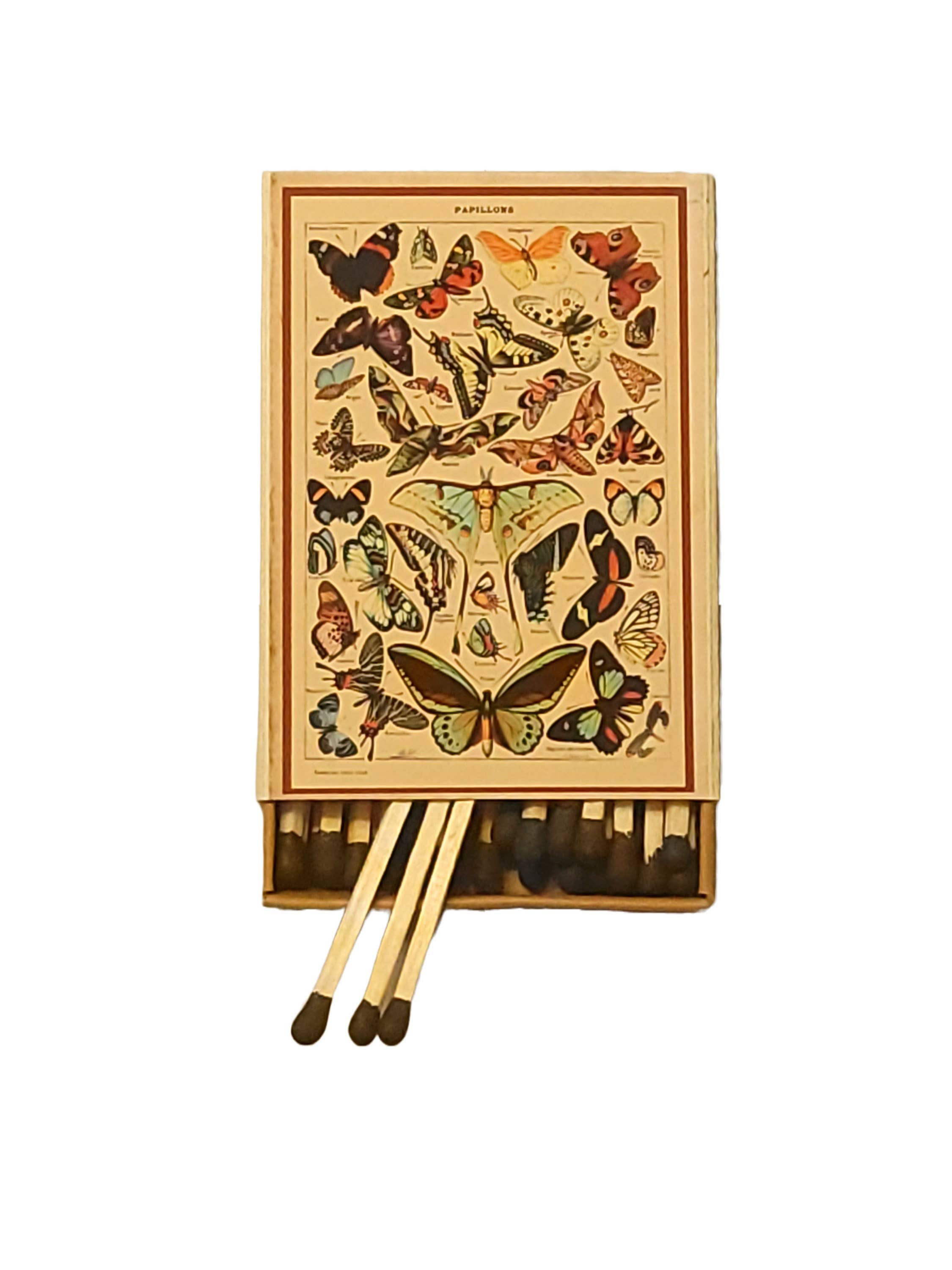 Superior Dry Goods - Wholesale Matches - "Beautiful Butterflies" Handmade Decorator Matchbox Lot4