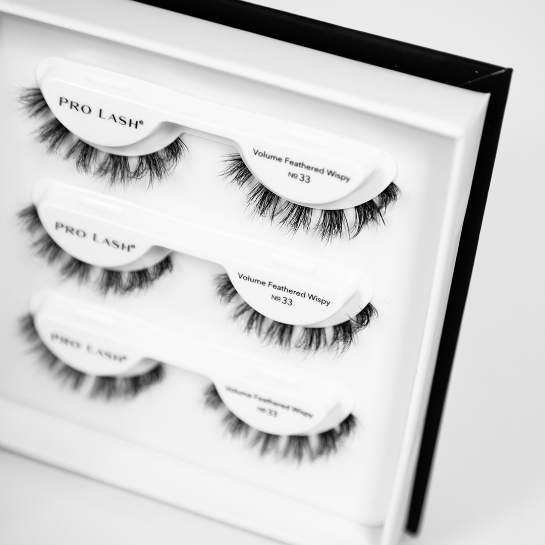 Pro Lash - Wholesale False/Fake Eyelashes - Volume Feathered Wispy No. 334