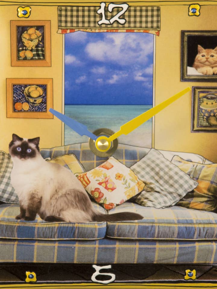 ¿Qué pasa? Reloj de collage para venta al por mayor de Lea Alboher