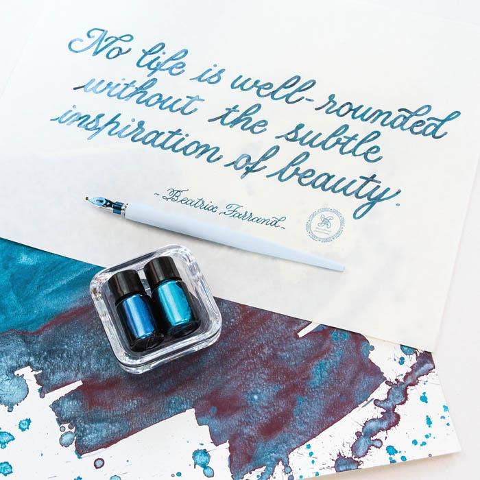 Manuscript – wholesale Pen – Manuscript Mini Ornamental Dip Pen Set3