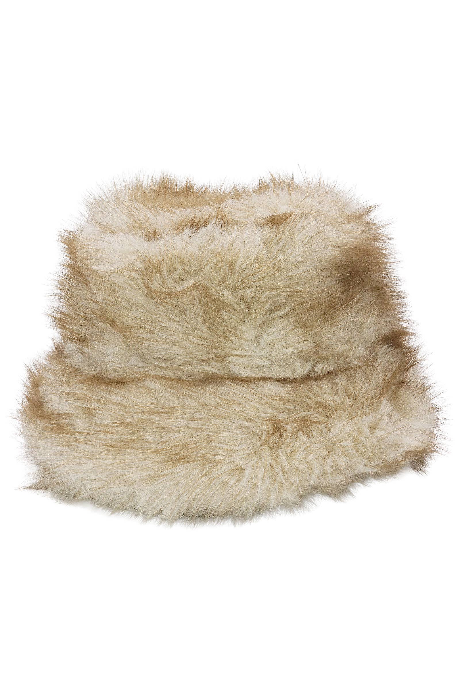 ASSORTED Luxe Agouti Oversized Faux Fur Bucket Hat for wholesale on Faire7