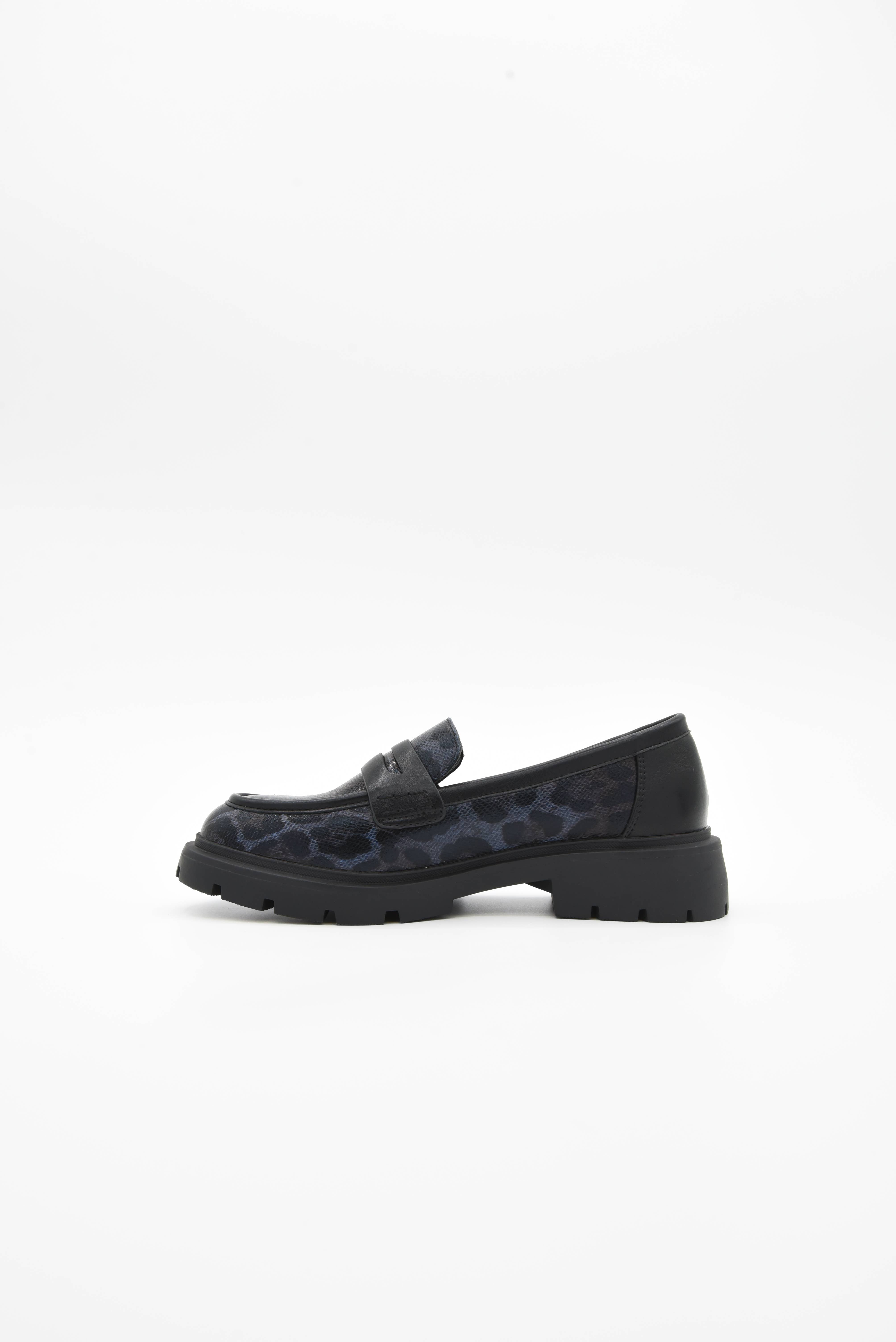 Azarey - Wholesale Loafers - Women's - Chunky snake animal-print loafer 459K050 3