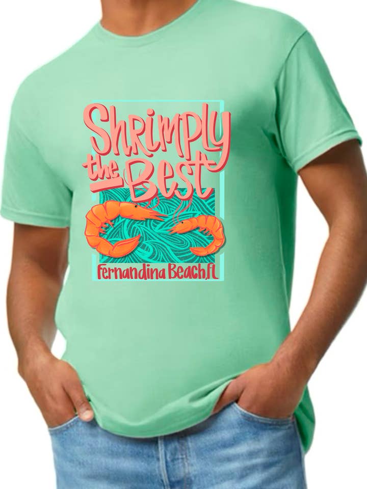 on the Bayou - Wholesale T-Shirt (Graphic) - Women's - shrimp season shrimply the best custom town t-shirt9