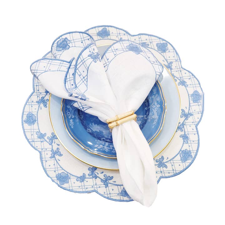 Iza Silva -Luxury Tableware - Wholesale Dinner & Cloth Napkin - The Original -Florentine Collection -Napkins -Various Colors17