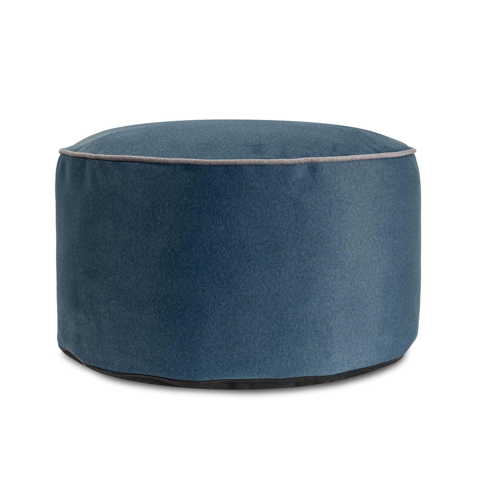 Howard Elliott on Faire - Wholesale Ottoman - Qivuit Contrast Welt Felted Pouf Collection15