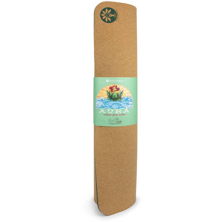 Yoloha Yoga - Wholesale Yoga Mat - Aura Cork Yoga Mat2