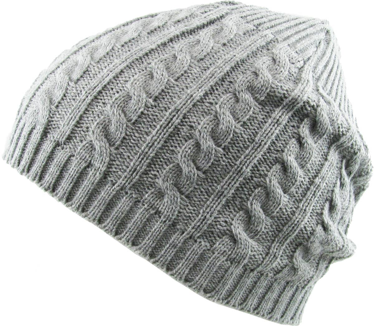 KBETHOS - Wholesale Beanie - Unisex - Cuffless Cable Knit Beanie31