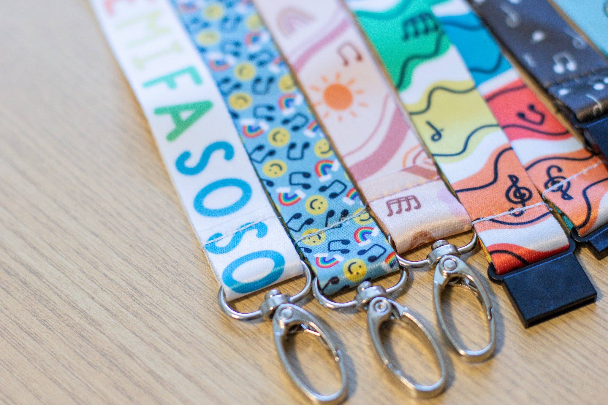 Musically Minted - Wholesale Lanyard - Unisex - Music Room Essentials Neutral Lanyard7