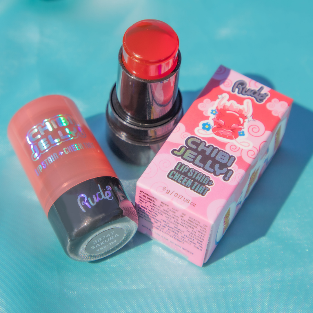 Rude Cosmetics - Wholesale Lip Stain/Dye/Tint - Chibi Manga - Chibi Jelly! Lip Stain and Cheek Tint9