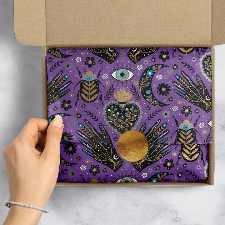 Jillson & Roberts - Wholesale Tissue Paper - Celestial - Tissue - Printed