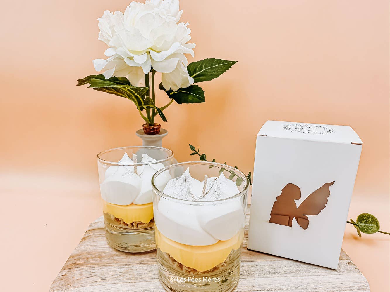 Les Fées Mères - Wholesale Novelty Candle - Valentine's Day Lemon Meringue Candle2