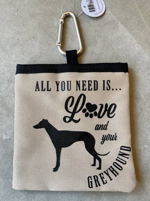 Greyhound Pet Treat Bag for wholesale by Gifted Wholesale Ltd
