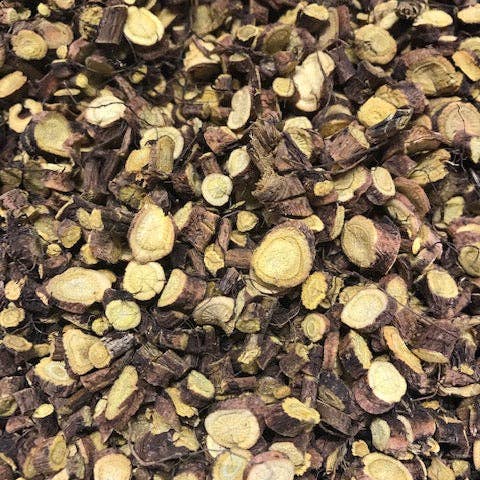 Doca Amarela Orgânica, Rumex crispus, Erva Cultivada em Fazenda Sustentável por atacado de Little Piece of Paradise Farm Inc.