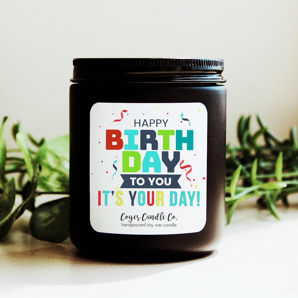 Coyer Candle Co. - Wholesale Jar/Filled Candle - Happy Birthday | 9 oz Candles28