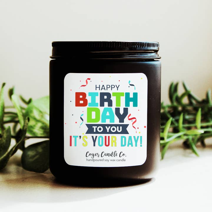 Coyer Candle Co. - Wholesale Jar/Filled Candle - Happy Birthday | 9 oz Candles28