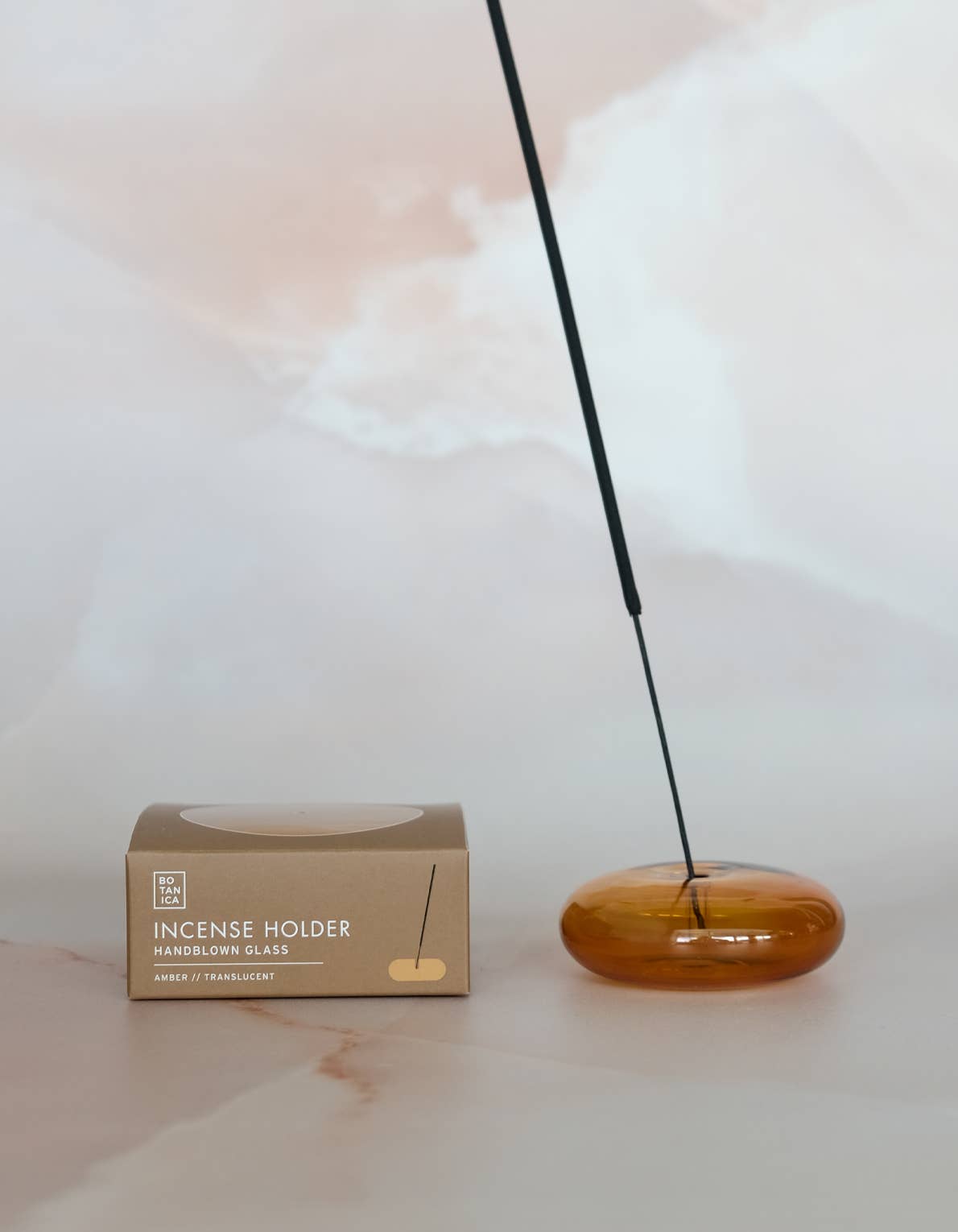 BOTANICA - Vente Porte-encens - Porte-encens en verre à bulles4