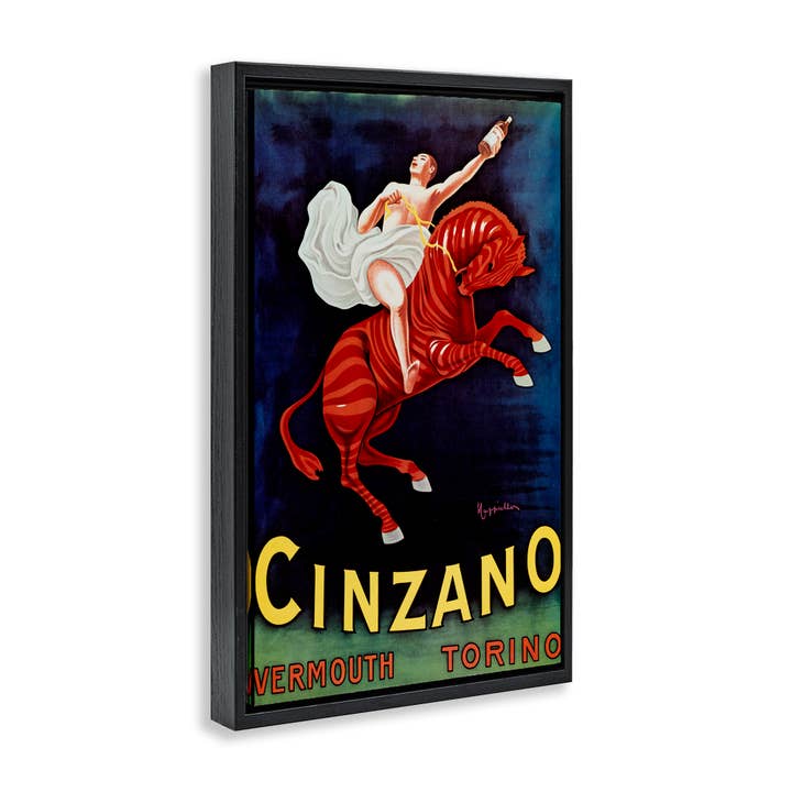 Stupell Industries - Wholesale Wall Sign - Cinzano Wine Advertisement - Framed Wall Art19