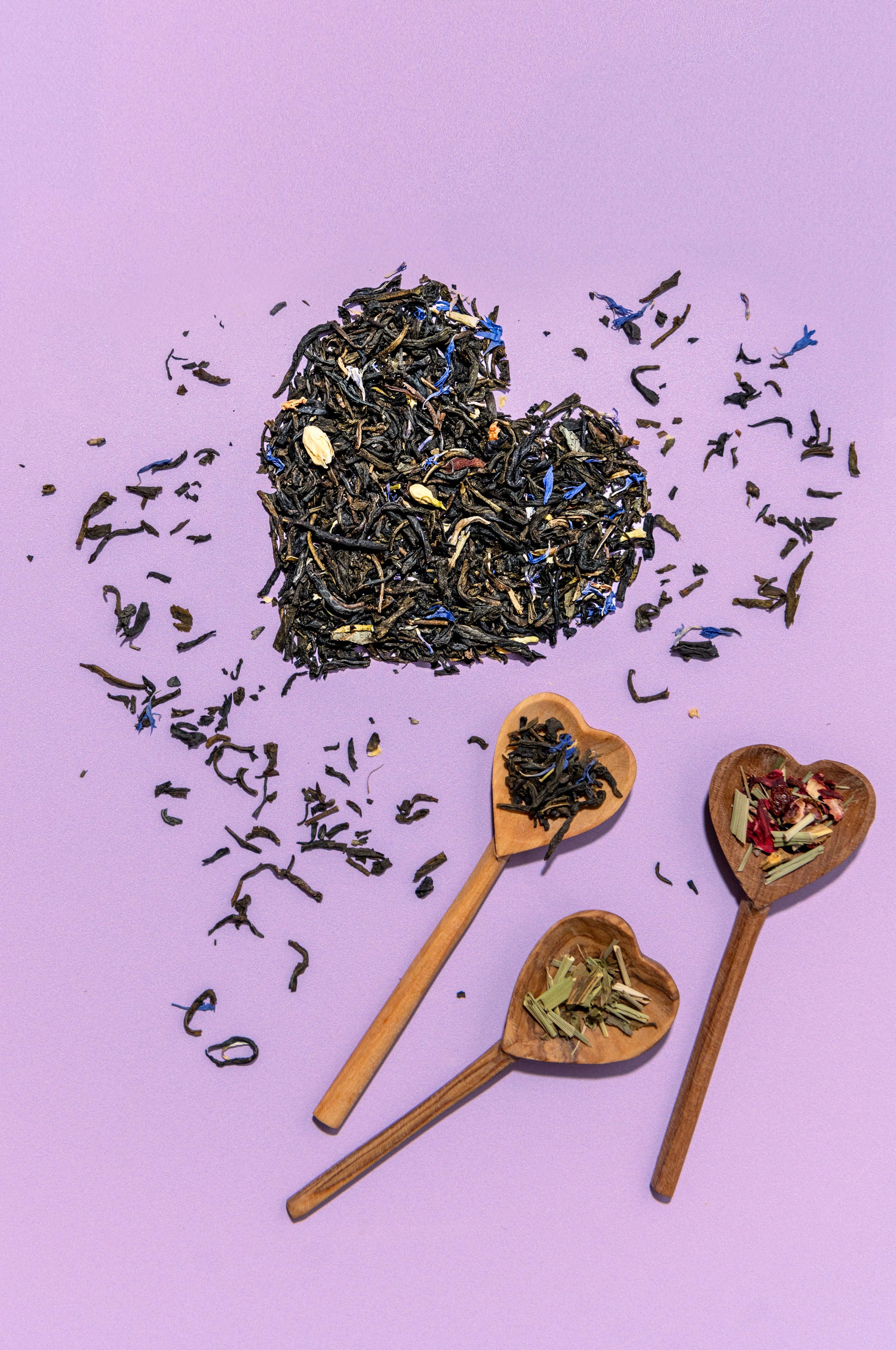 JusTea - Wholesale Measuring Spoon - Hand-carved Heart Tea Spoon2