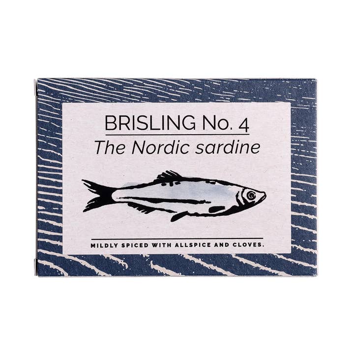 Fangst Brisling No. 4 Nordic Sardine with Allspice & Clove and other Purchase Wholesale sprat. Free Returns & Net 60 Terms on Faire trending on Faire.