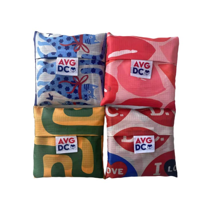 All Very Goods - Wholesale Grocery/Shopping Bag - Reusable Bag - Cat Print2