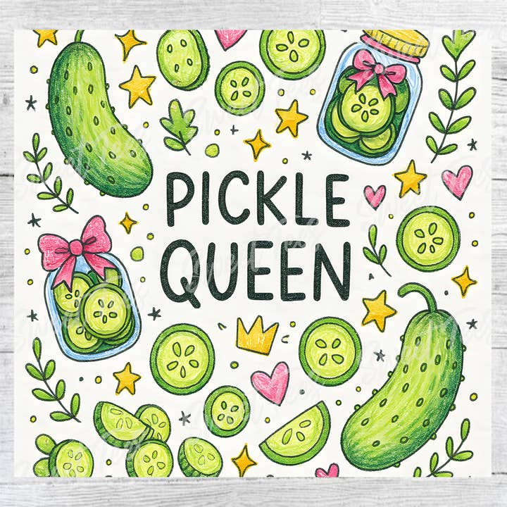 Pickle Queen Tumbler Sublimationsdruck für den Großhandel von Sweet Tees