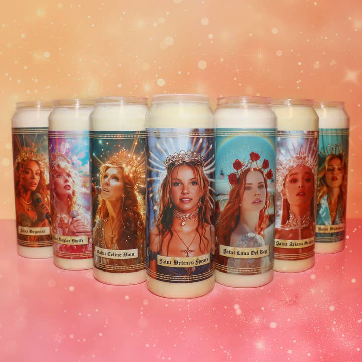 Icon Maniacs - Wholesale Votive Candle - Celine Dion candle3
