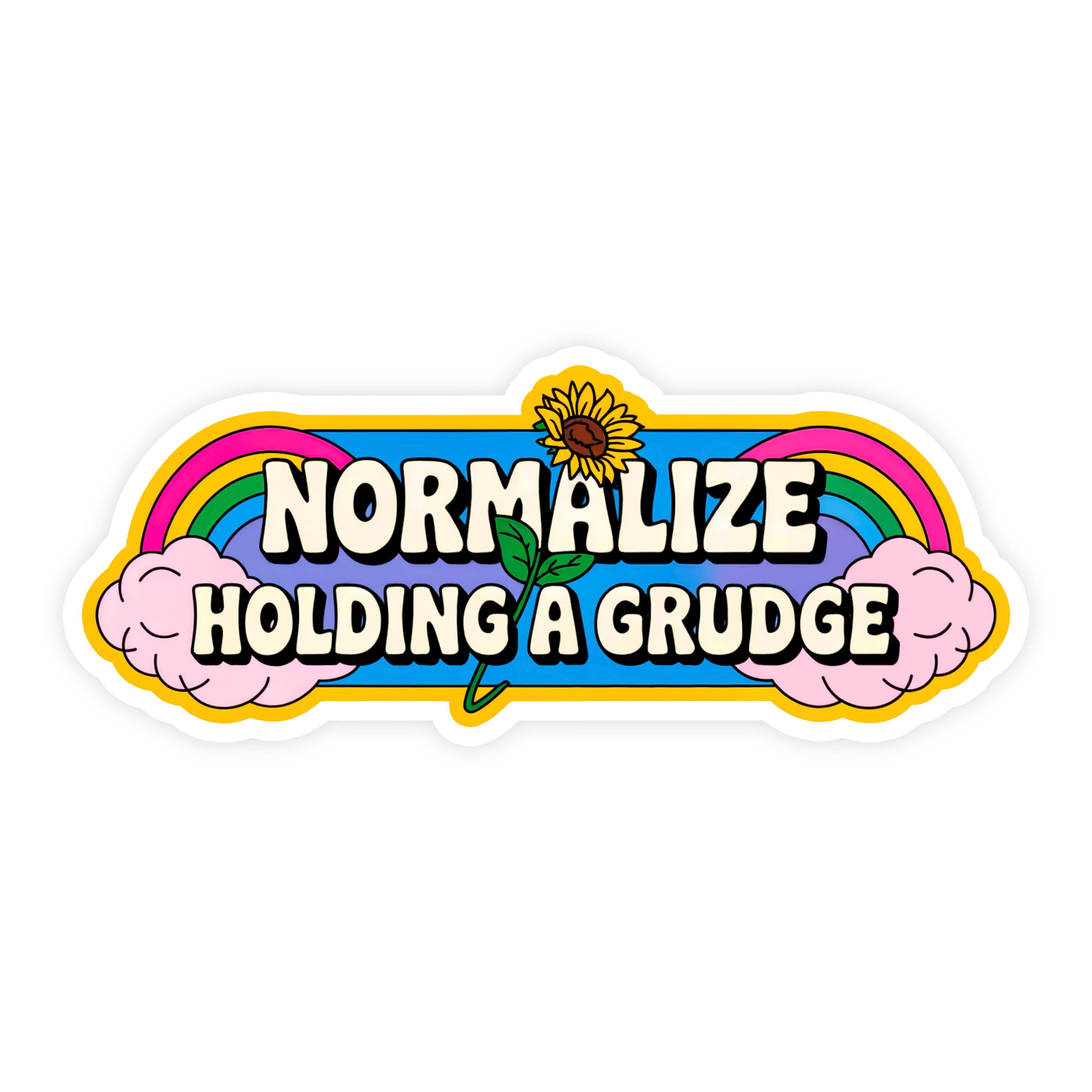 Sticker Bull - Venta al por mayor Pegatina - Normaliza guardar rencor Pegatina divertida y bonita de vinilo para parachoques0