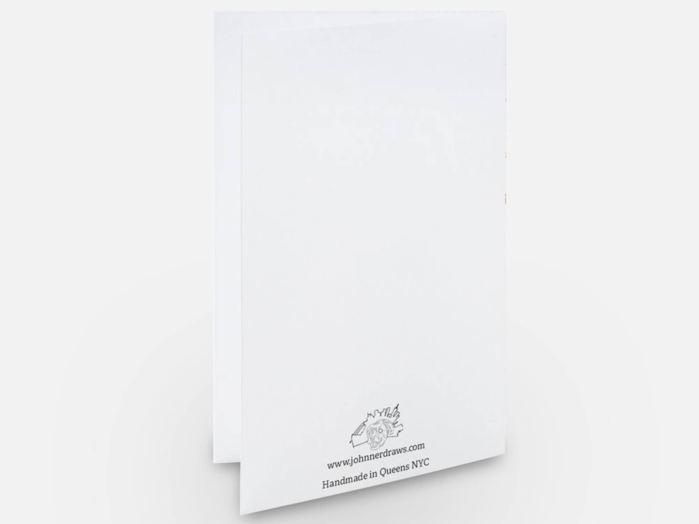 Johnnerdraws - Wholesale Everyday Greeting Card - BEE COOL! Handmade Greeting Card 1