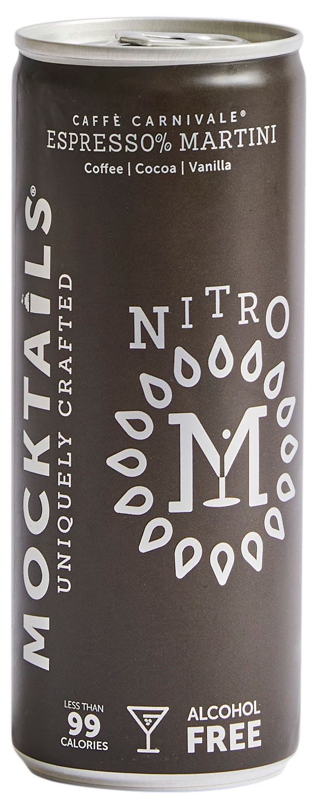 NITRO Mocktails - Wholesale Non-Alcoholic Aperitif/Mocktail - Non-Alcoholic Espresso Martini - Nitro 4PK1