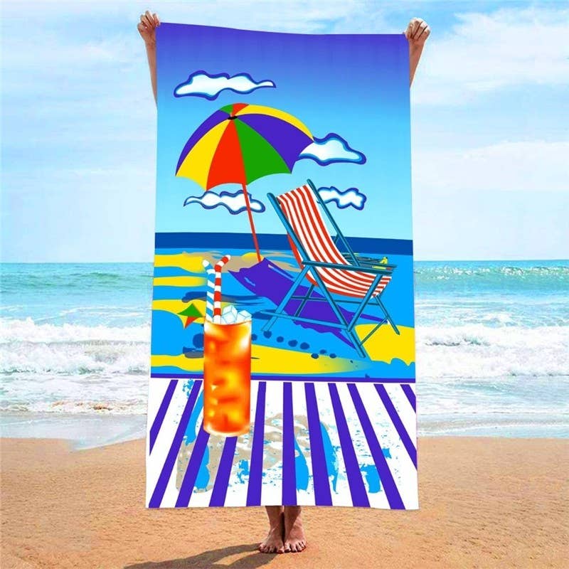 FurDecoration - Wholesale Beach Towel - Beach Towel With Single-Sided Printing4