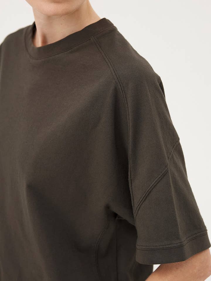 NOYOCO - Wholesale T-Shirt - Unisex - Unisex T-shirt Haria Khaki9