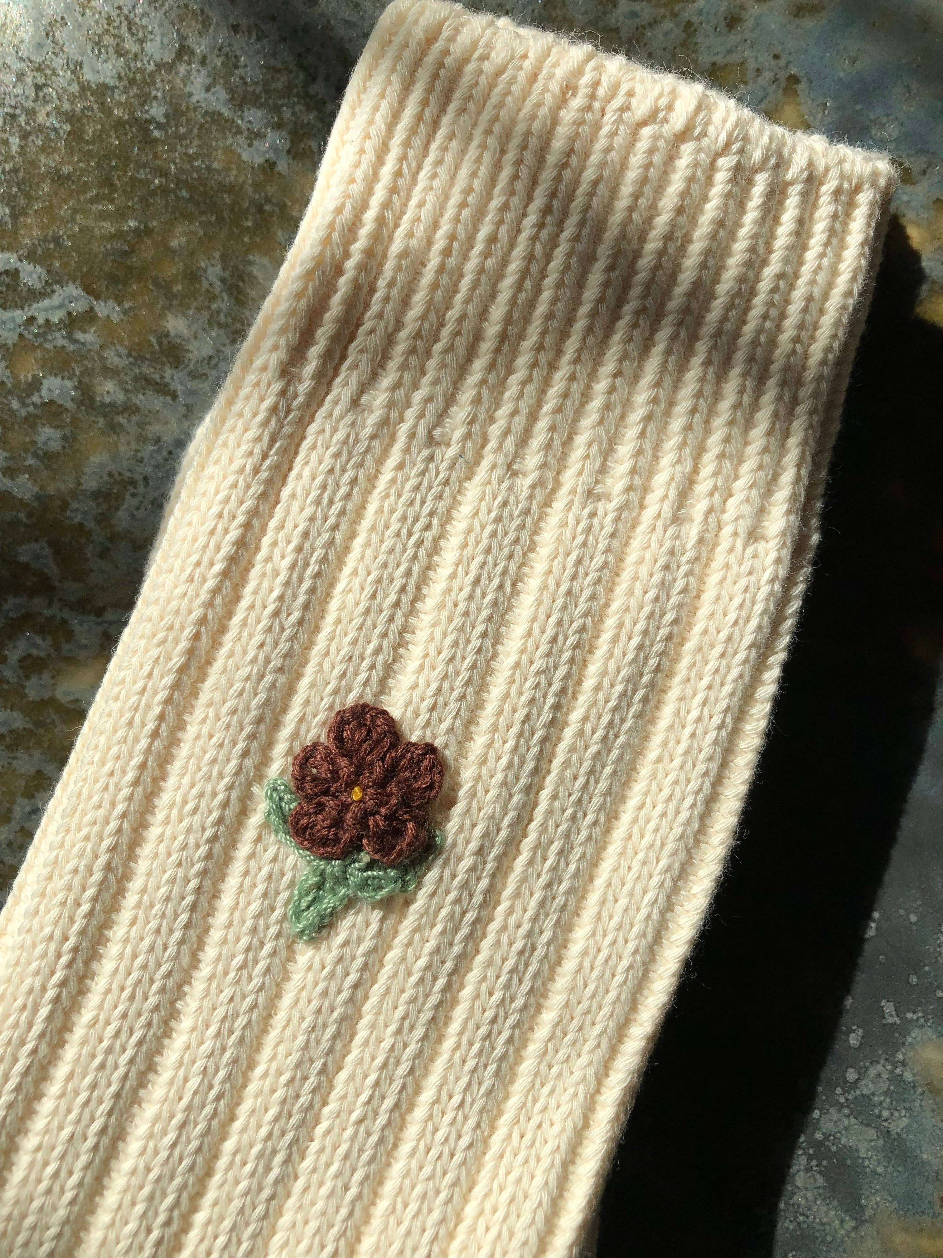 Billy Bamboo - Vendita all'ingrosso Calzini - Donna - CALZINI ROSA CAMPO UNCINETTO6