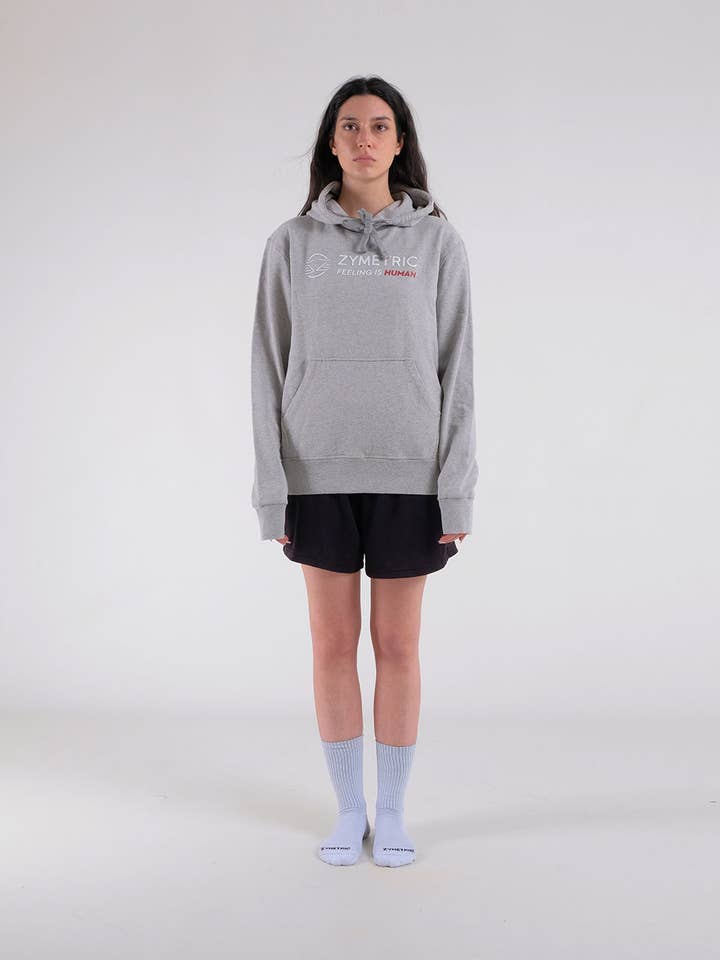 Sweat à capuche biologique pour homme pour la vente par Zymetric