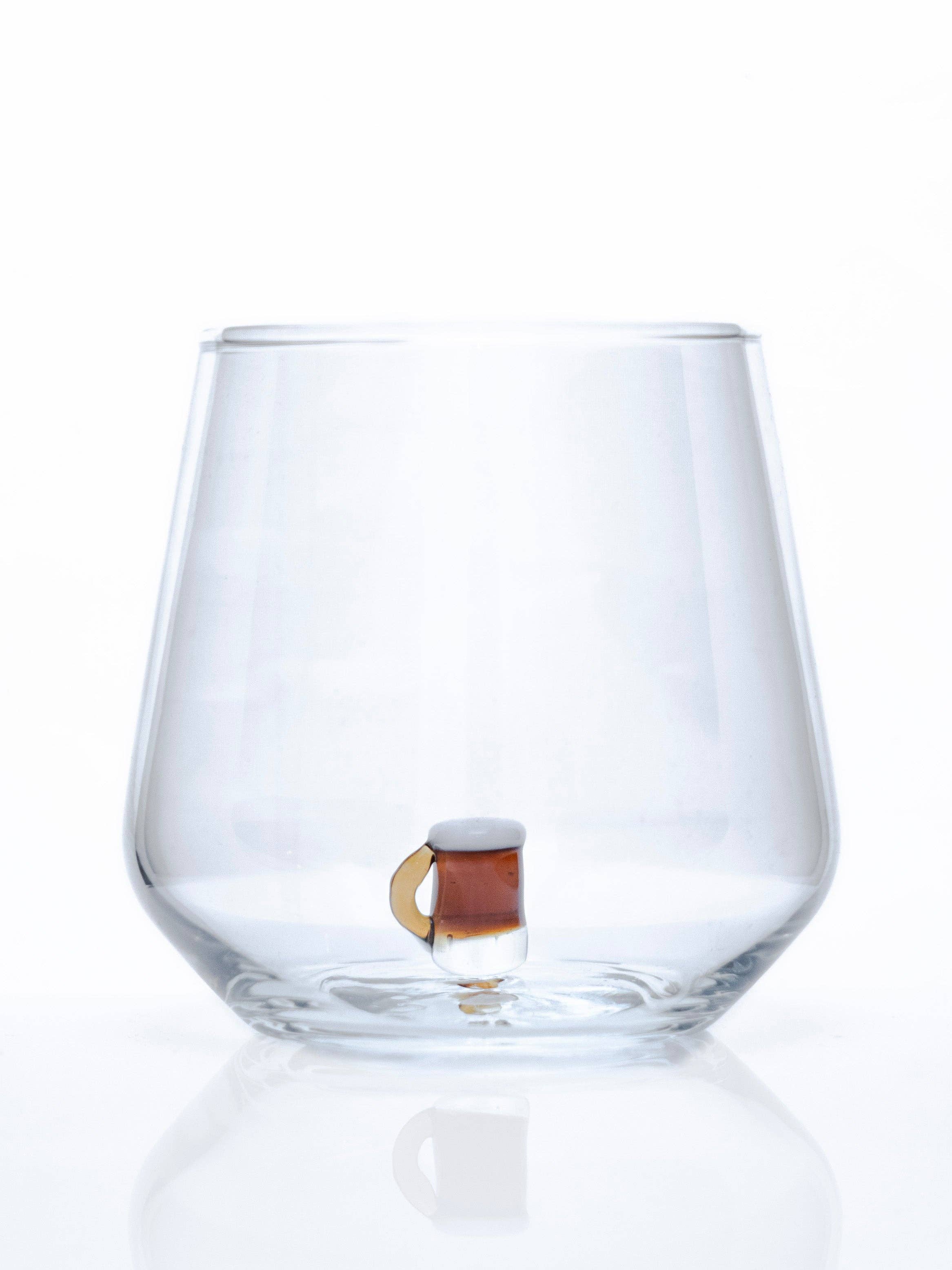 Glamuran Berlin - Wholesale Beer Glass/Mug - Beer Glass with a Beer Glass Figurine inside2