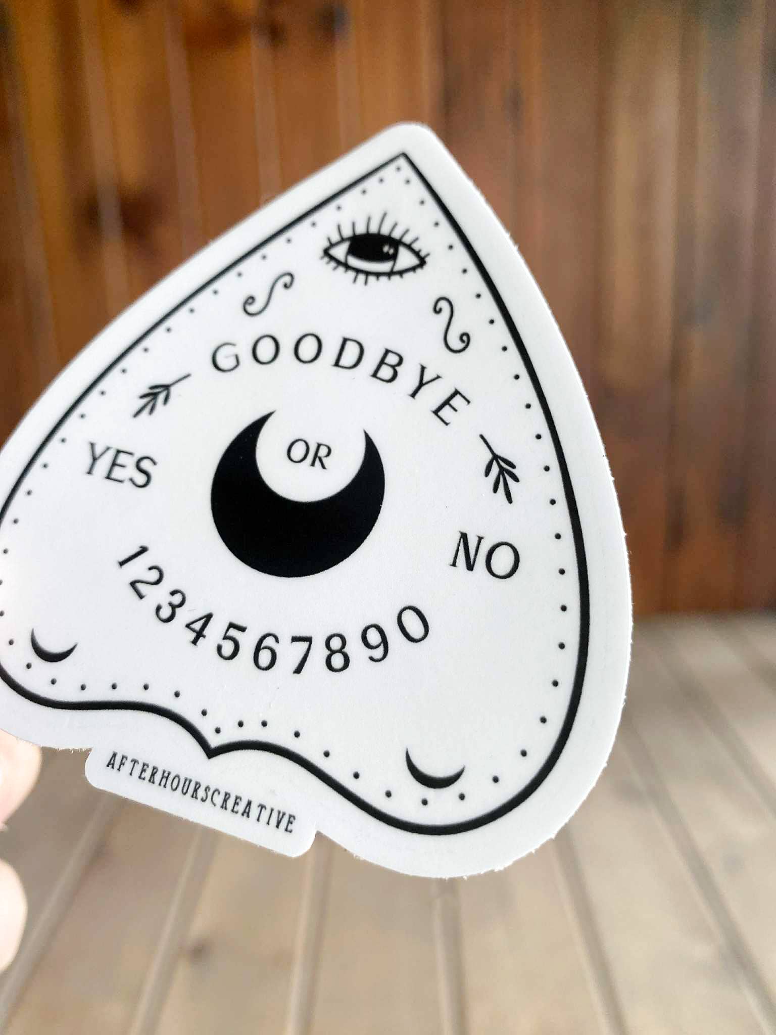 After Hours Creative – Engroshandel Klistermærke – Planchette Sticker1