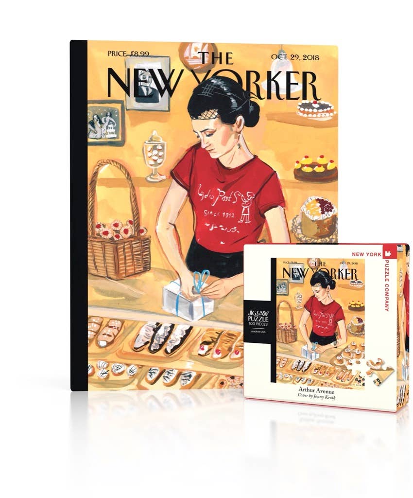 New York Puzzle Company - Wholesale Puzzle - Adult - Arthur Avenue Mini - 100 Piece Mini Puzzle0