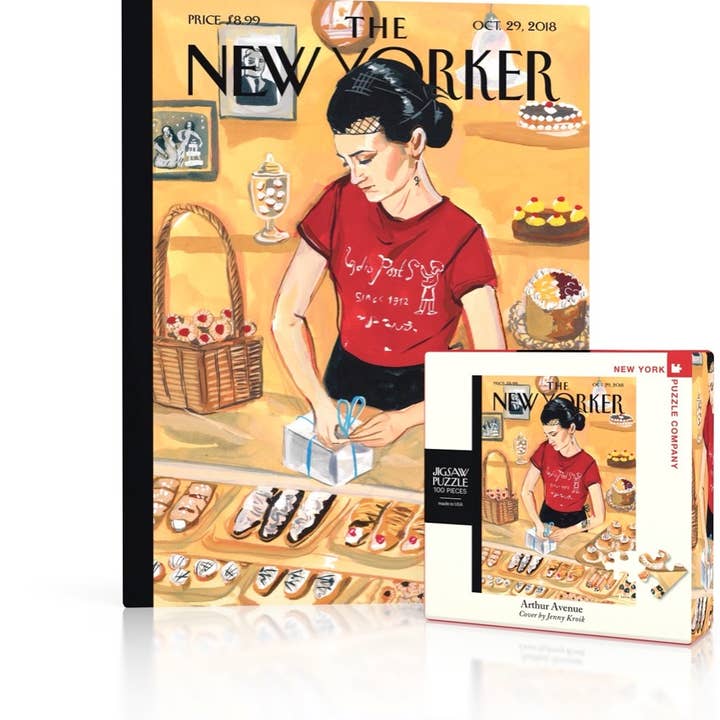 New York Puzzle Company - Wholesale Puzzle - Adult - Arthur Avenue Mini - 100 Piece Mini Puzzle