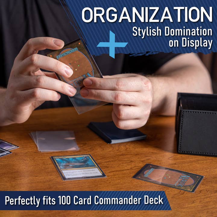 Invested Alliance LLC - Wholesale Storage Bin - 100 Card MTG Deck Box - Black4