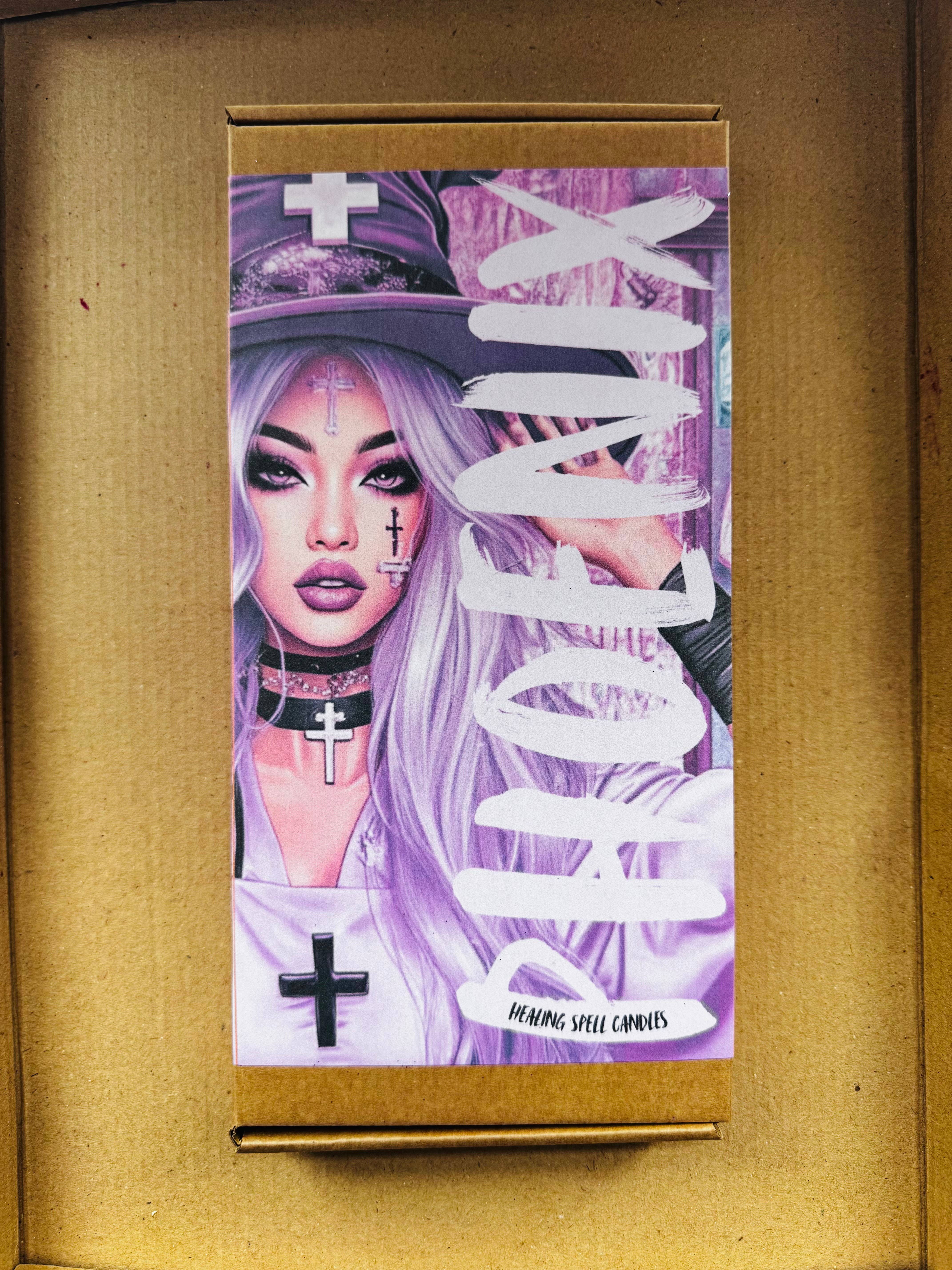 Phoenix Candle Company - Wholesale Votive Candle - Large Dressed Beeswax Spell Candles 8" (20cm)1