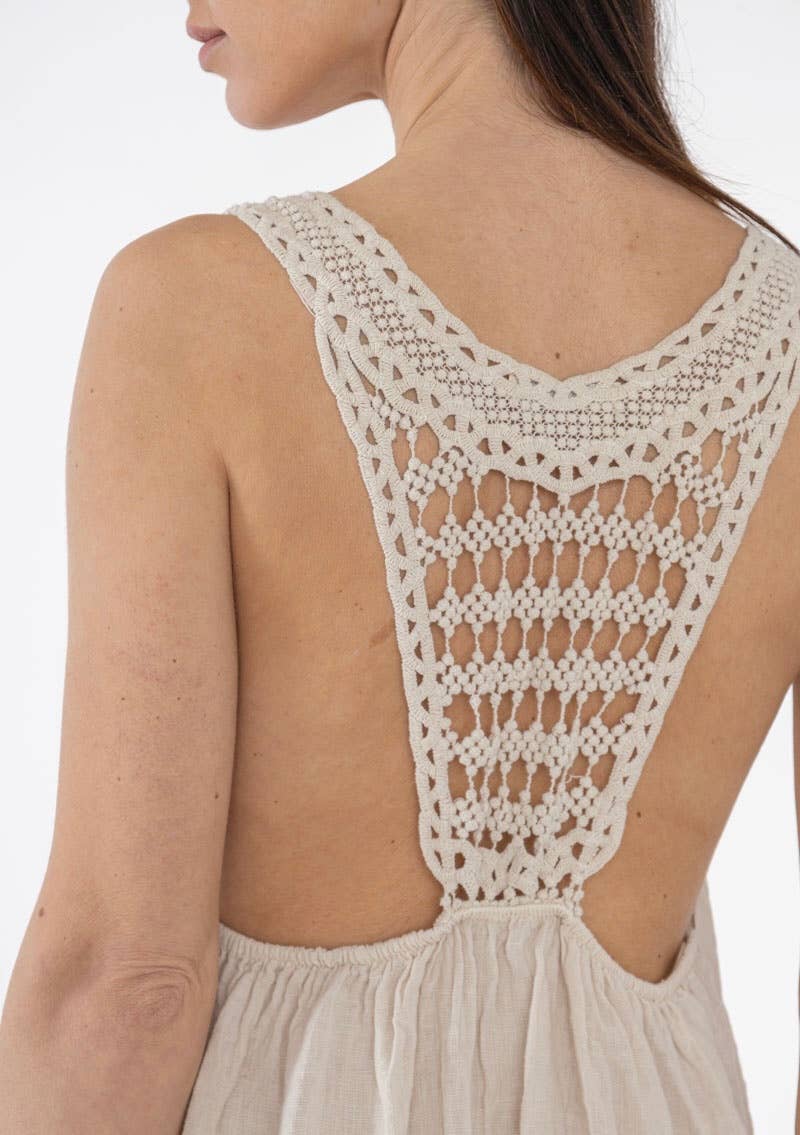 LINEN & COTTON HOUSE – wholesale Dress – Women's – 8521LONG DRESS IN LINE SUMMER CLOTHING18