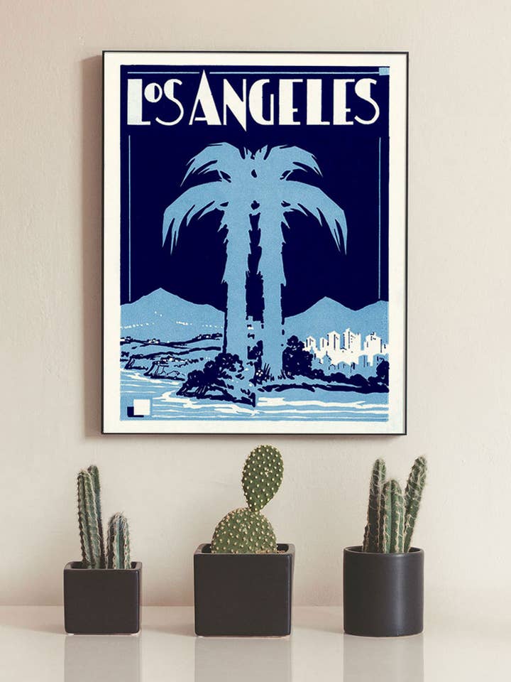 Art Deco LA (Blue) for wholesale by Capricorn Press