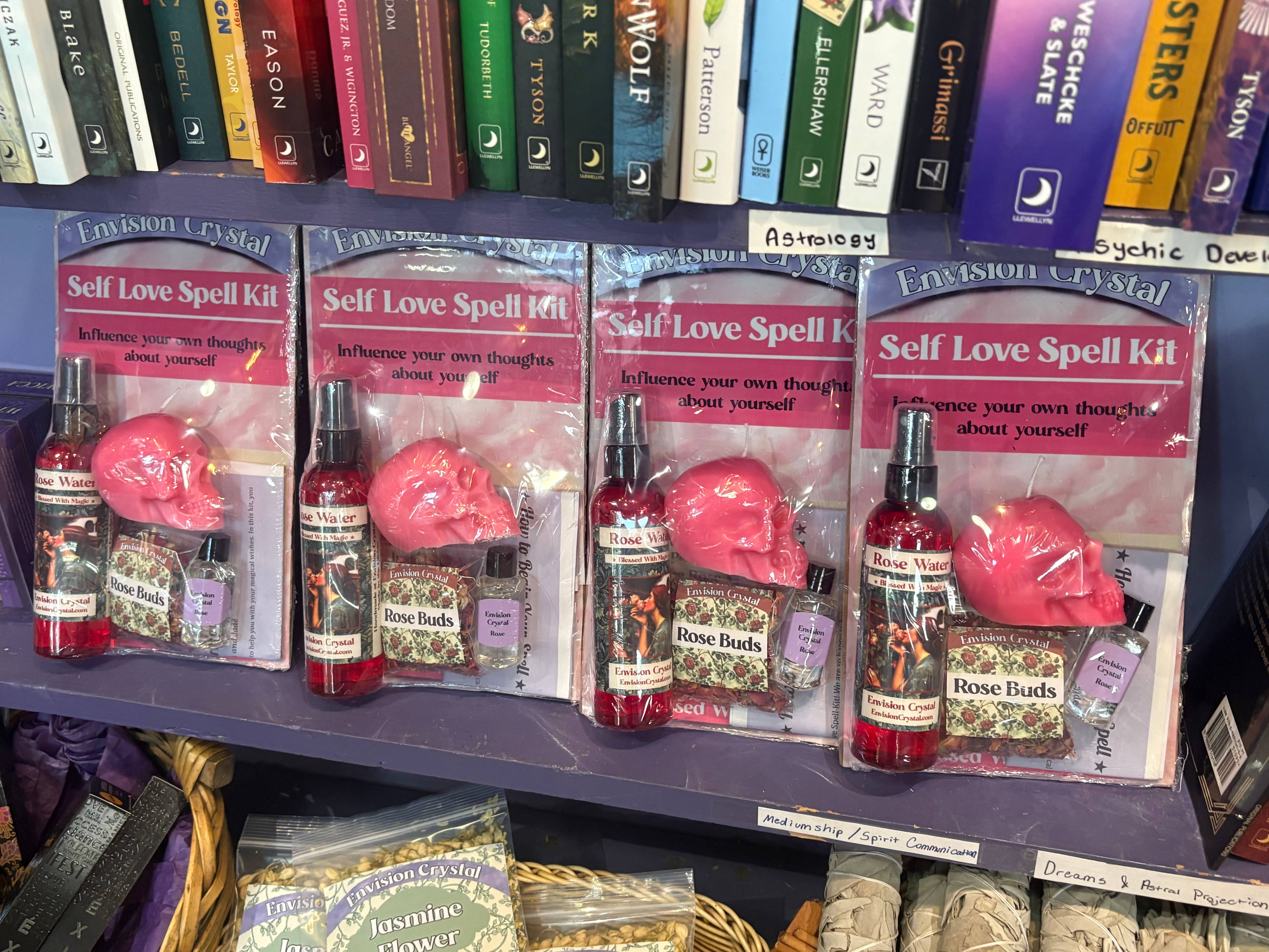 Envision Crystal - Wholesale Meditation Supplies - Self Love Manifestation Spell Kit- Handmade - Ritual Kit5