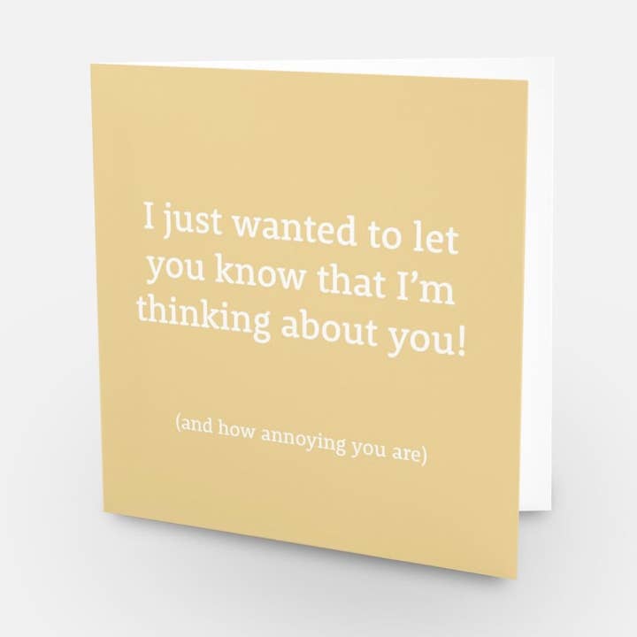 Tænker på dig Card for engroshandel hos Colourful Kardz