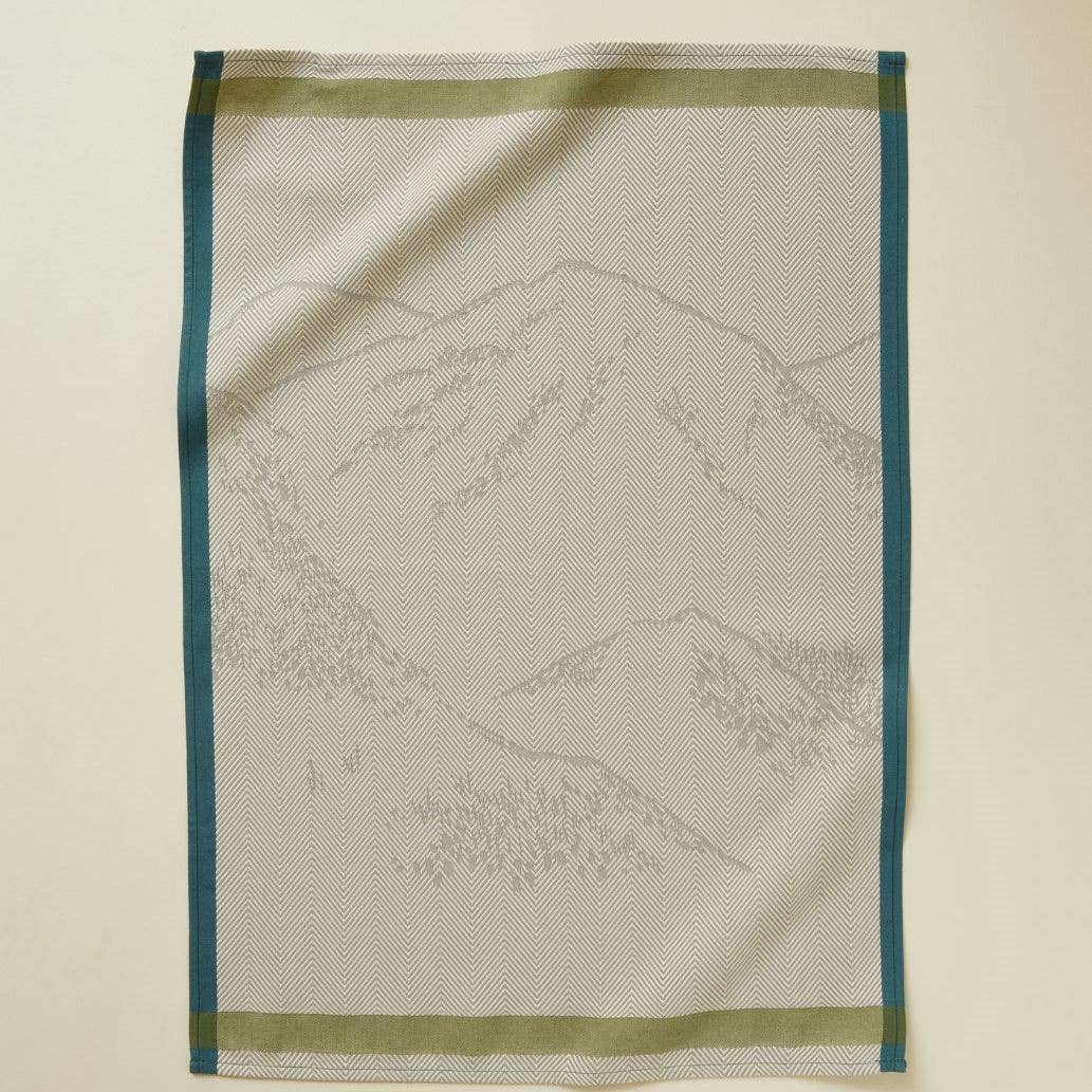 Sylvie Thiriez - Wholesale Dishcloth - Dishcloths jacquard Grandeur nature kaki0