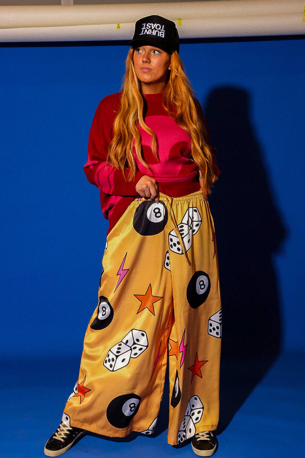 Burnt Toast – Engroshandel Bukser - Dame – Hun er så heldig bredbenede bukser **GENPÅFYLDTE**0