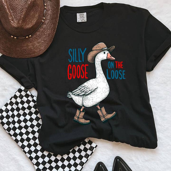 Oca Sciocca in Libertà Trasferimento Termico DTF per la vendita all'ingrosso da parte di Trendy Transfers